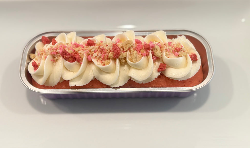 Strawberry Crunch Cake